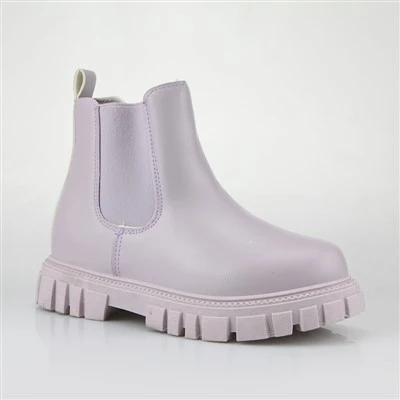Purple Pvc Chelsea čizme