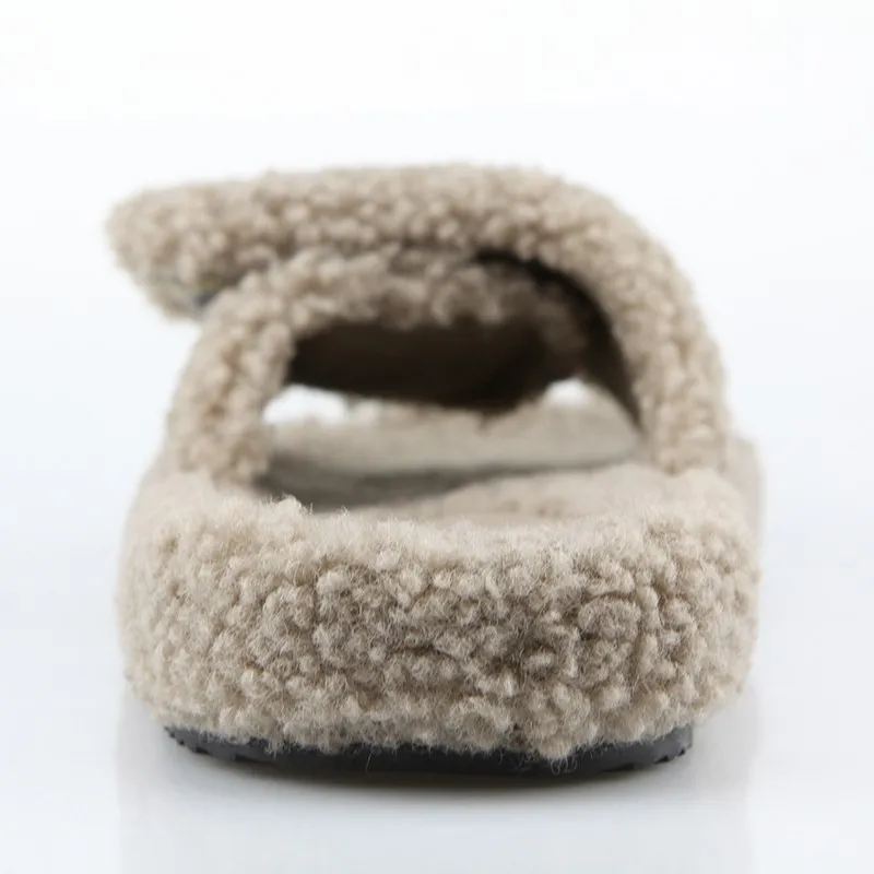 Textured Sherpa Slides